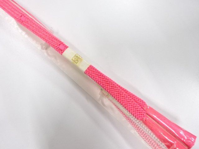 未使用品　正絹　手組帯締め